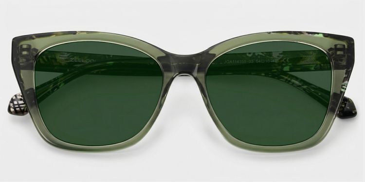 Maple Green Butterfly Sunglasses