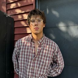 Calvin Gold Aviator Glasses9