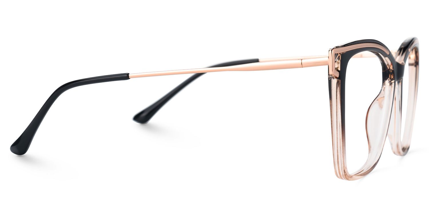 Krystle Square Multicolor Eyeglasses and Wide Frames | ZEELOOL2