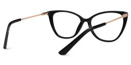 Brandi Black Cat eye Glasses3