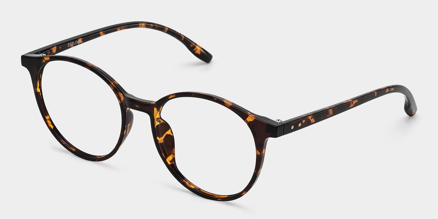 Blanco Round TortoiseShell Frame Glasses | ZEELOOL2