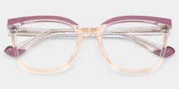 Tawana Purple Cat eye Glasses1