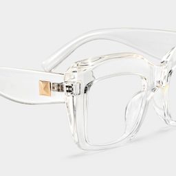 Alberta Clear Square Glasses4