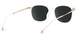 Greene Clear Square Sunglasses3