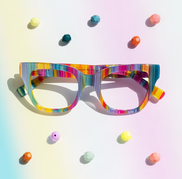 Cat Eye Red Glasses1