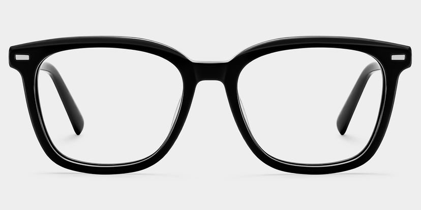 Lana Black Square Glasses