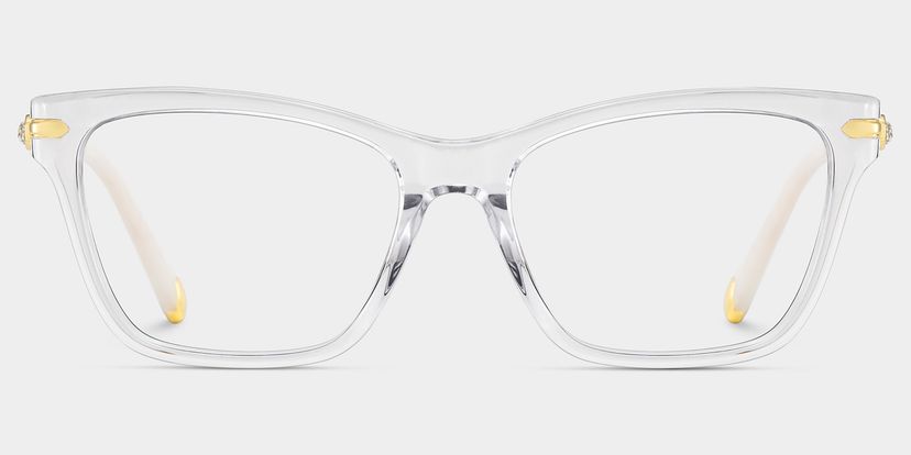 Amelia Clear Cat eye Glasses
