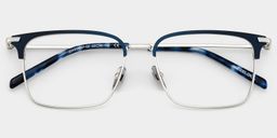 Maxwell Blue Browline Glasses1
