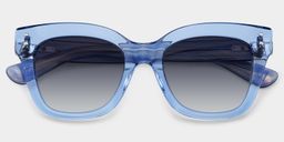Stella Blue Butterfly Sunglasses2