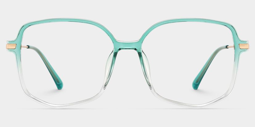 Payton Green Geometric Glasses