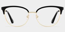 Lacey Black Browline Glasses3