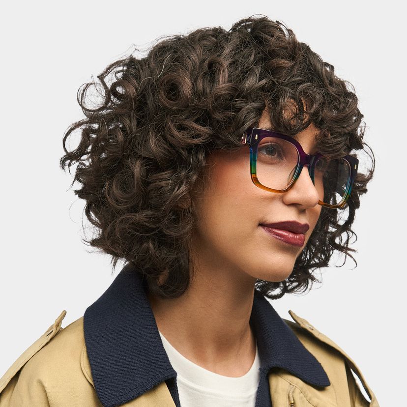 Scicluna Multicolor Square Glasses
