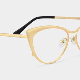Ellen Gold Cat eye Glasses5