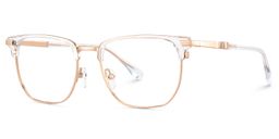 Zaira Clear Browline Glasses2