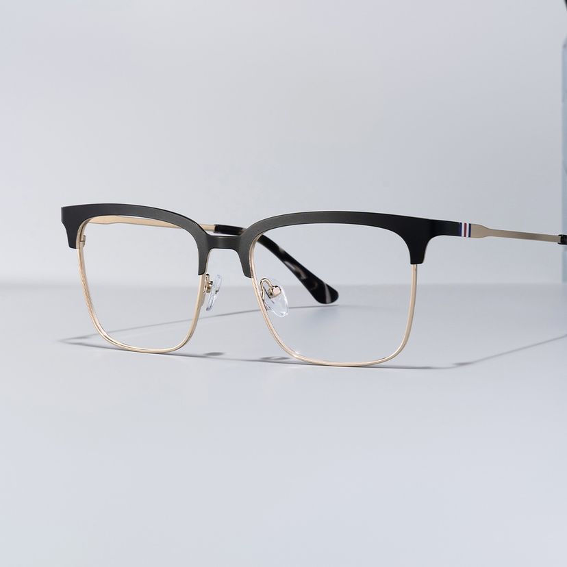 Cleo Black Browline Glasses