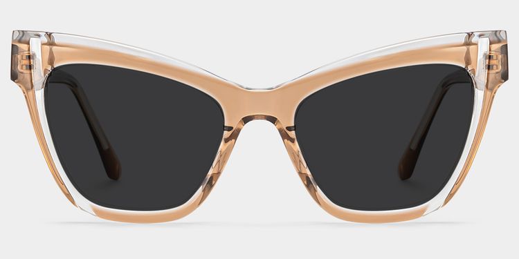 Saucie Brown Cat eye Sunglasses