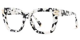 Cardozo Cow Print Square Glasses3