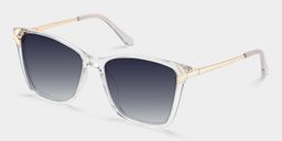 Tricee Clear Square Sunglasses2