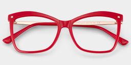 Isaebella Red Butterfly Glasses1