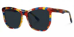 Libby Multicolor Geometric Sunglasses1