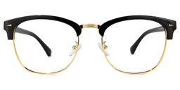 Lasha Black Browline Glasses1