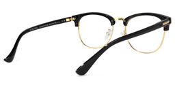 Lasha Black Browline Glasses4