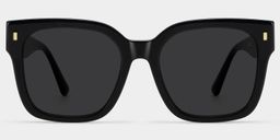 Scicluna Black Square Sunglasses0