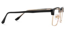 Booker Black-Gold Square Glasses4