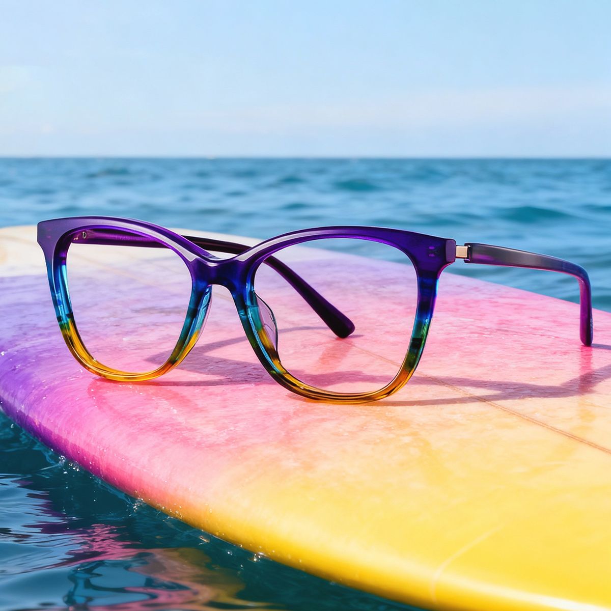Gage Butterfly Colorful Color Frame Glasses for Women | Zeelool0