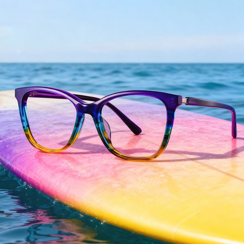 Gage Colorful Butterfly Glasses