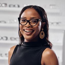 Jaden Black Cat eye Glasses6