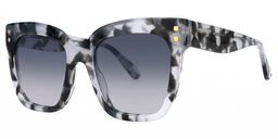 Minguela Gray-Tortoise Square Sunglasses1