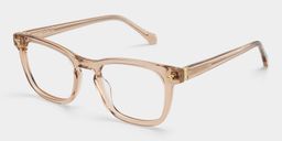 Heather Brown Square Glasses3