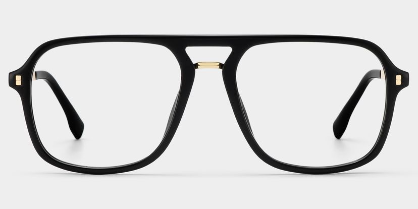Kilworth Black Aviator Glasses