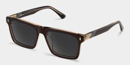 Henry Brown Rectangle Sunglasses2