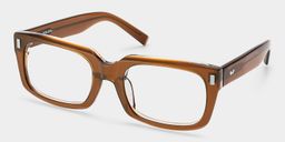 Fayssel Brown Rectangle Glasses3