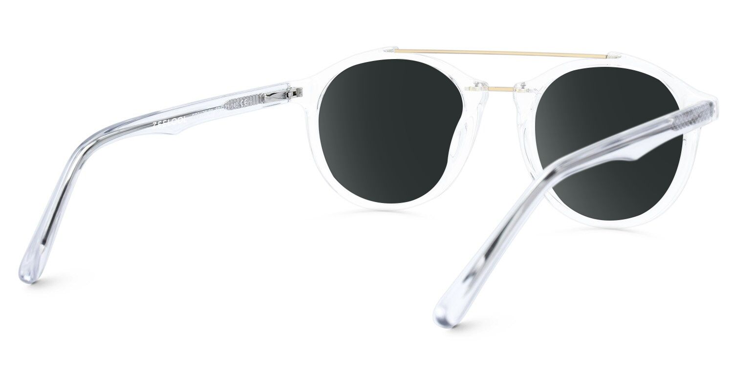 Lee Round Clear Prescription Sunglasses | ZEELOOL3