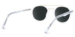 Lee Clear Round Sunglasses3