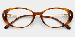 Blaire Tortoise Oval Glasses2
