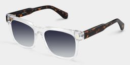 Connor Clear Rectangle Sunglasses2
