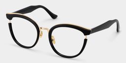 Laraine Black Cat eye Glasses2