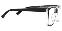 Renea Black Square Glasses2