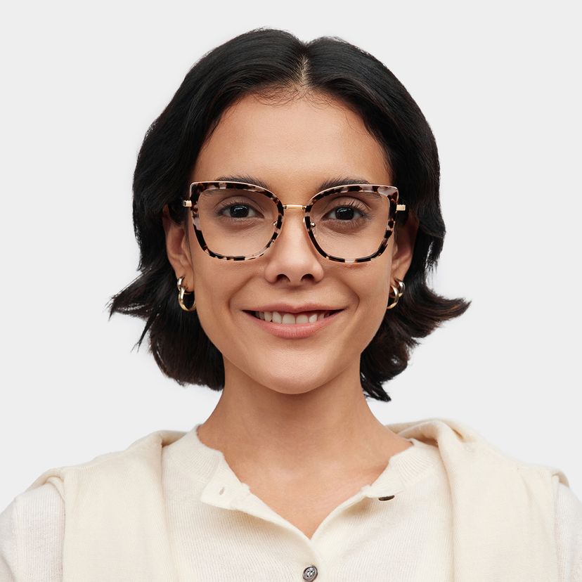 Leila Tortoise Butterfly Glasses