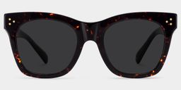 Gordon Tortoise Rectangle Sunglasses0