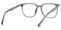 Eliza Grey Square Glasses5