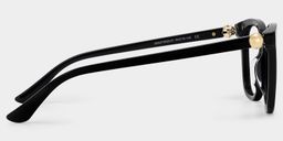 Isabella Black Square Glasses5