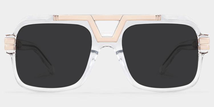 Croswell Clear Aviator Sunglasses