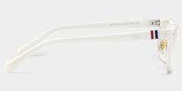 Remy White Rectangle Glasses4