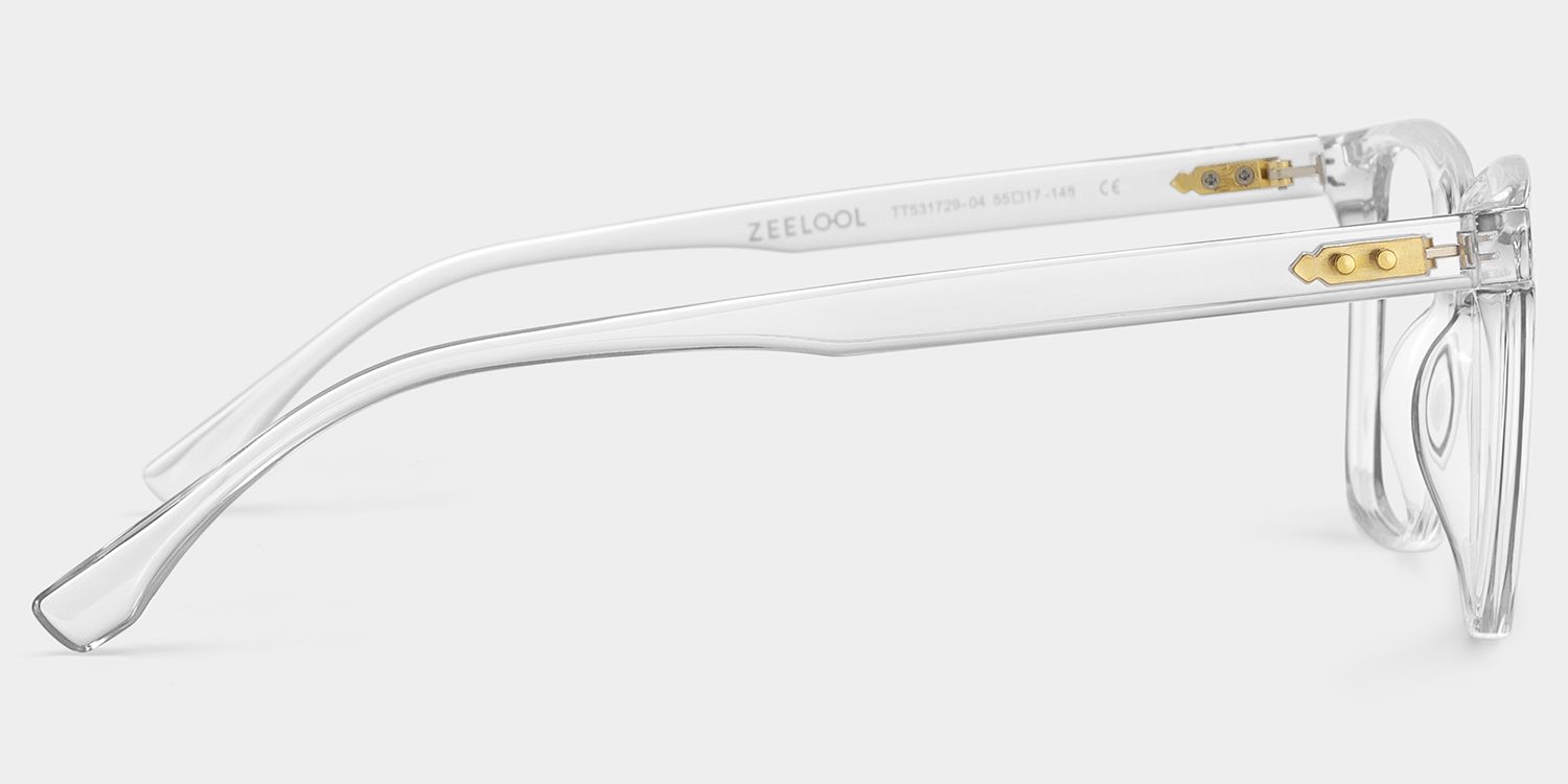 Contreras Square Clear TR90 Frame Glasses | ZEELOOL3