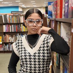 Dax Pattern Square Glasses8